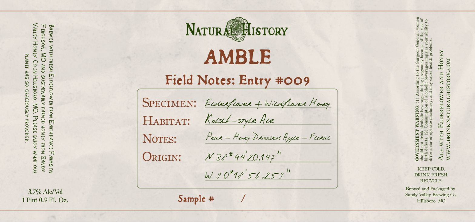 Amble label