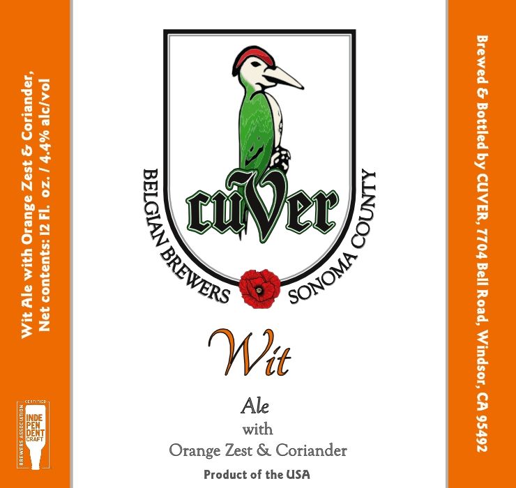 Cuver Wit label