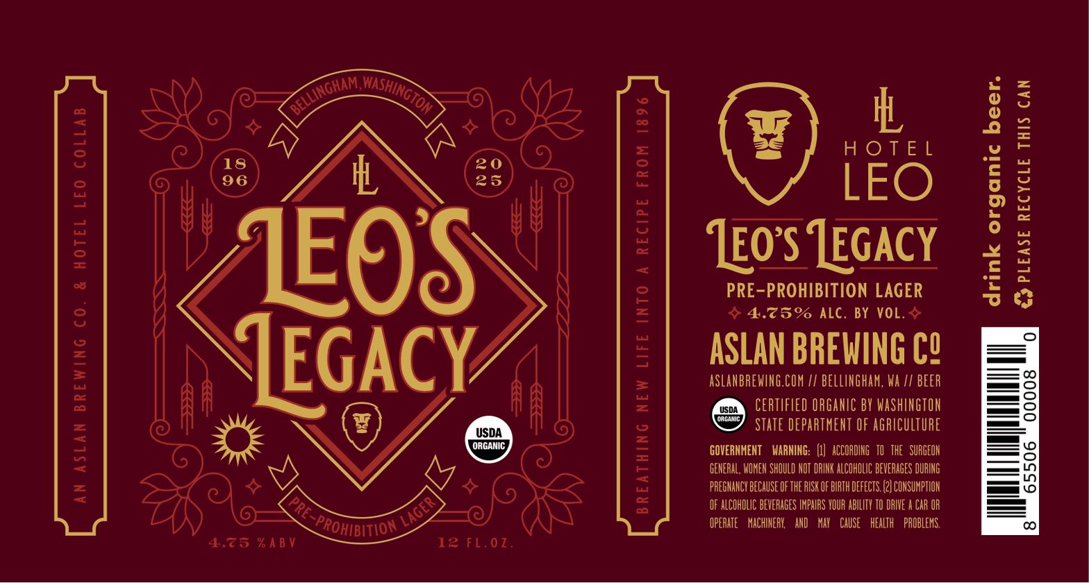 Leo's Legacy label