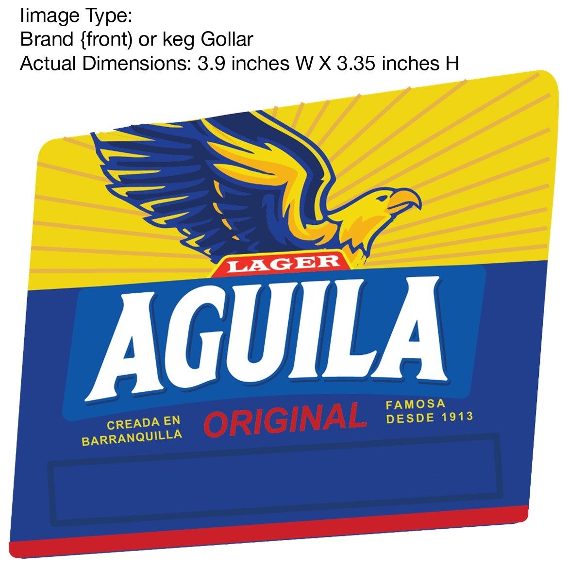 Aguila Original label