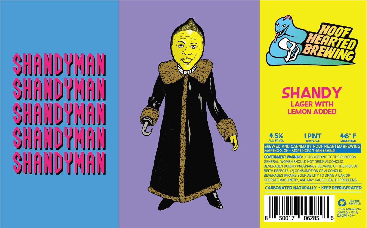 Shandy label