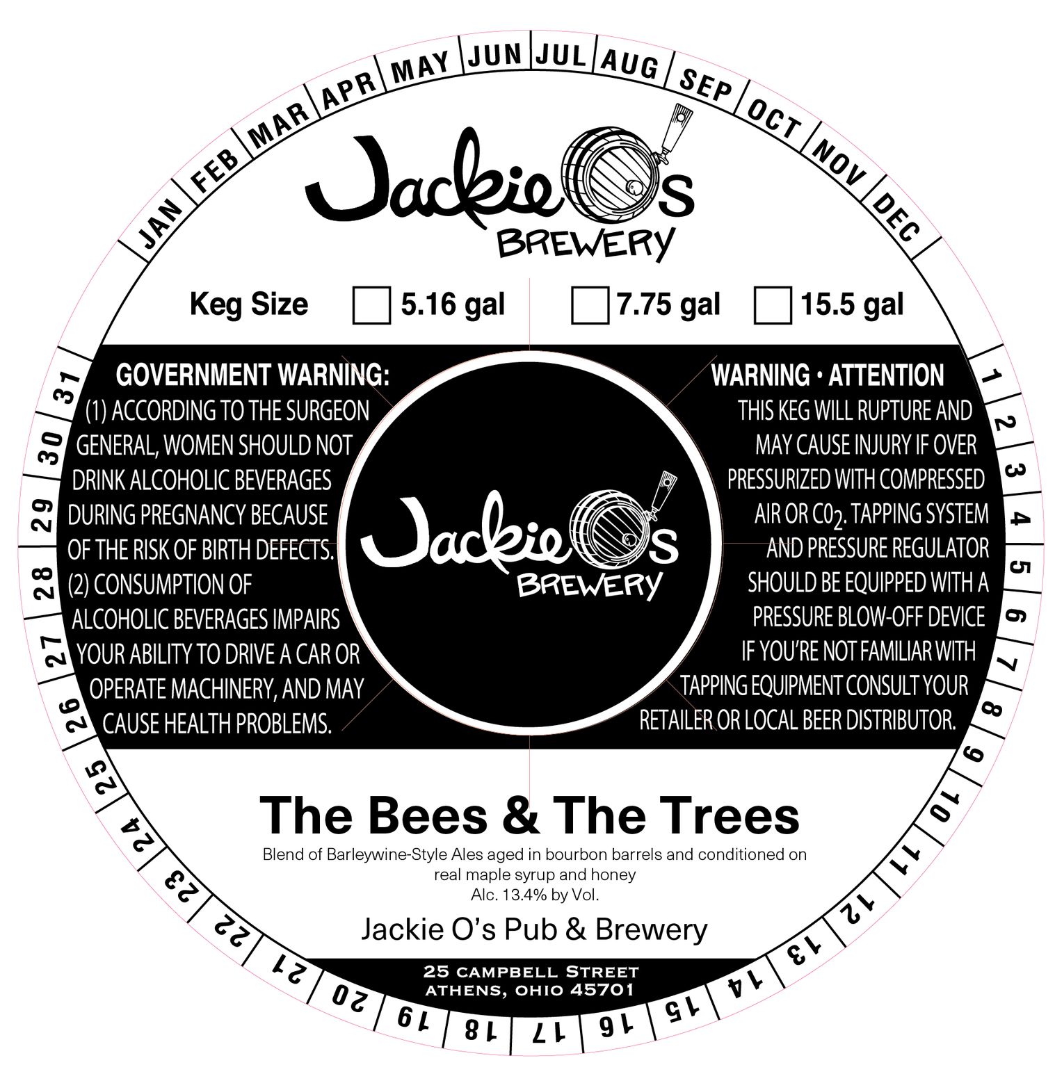 The Bees & The Trees label