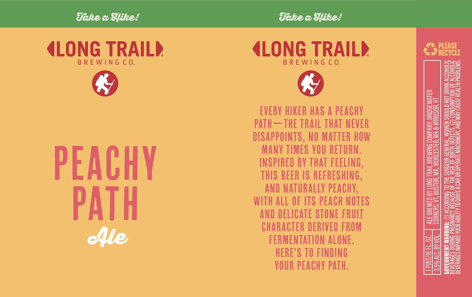 Peachy Path label