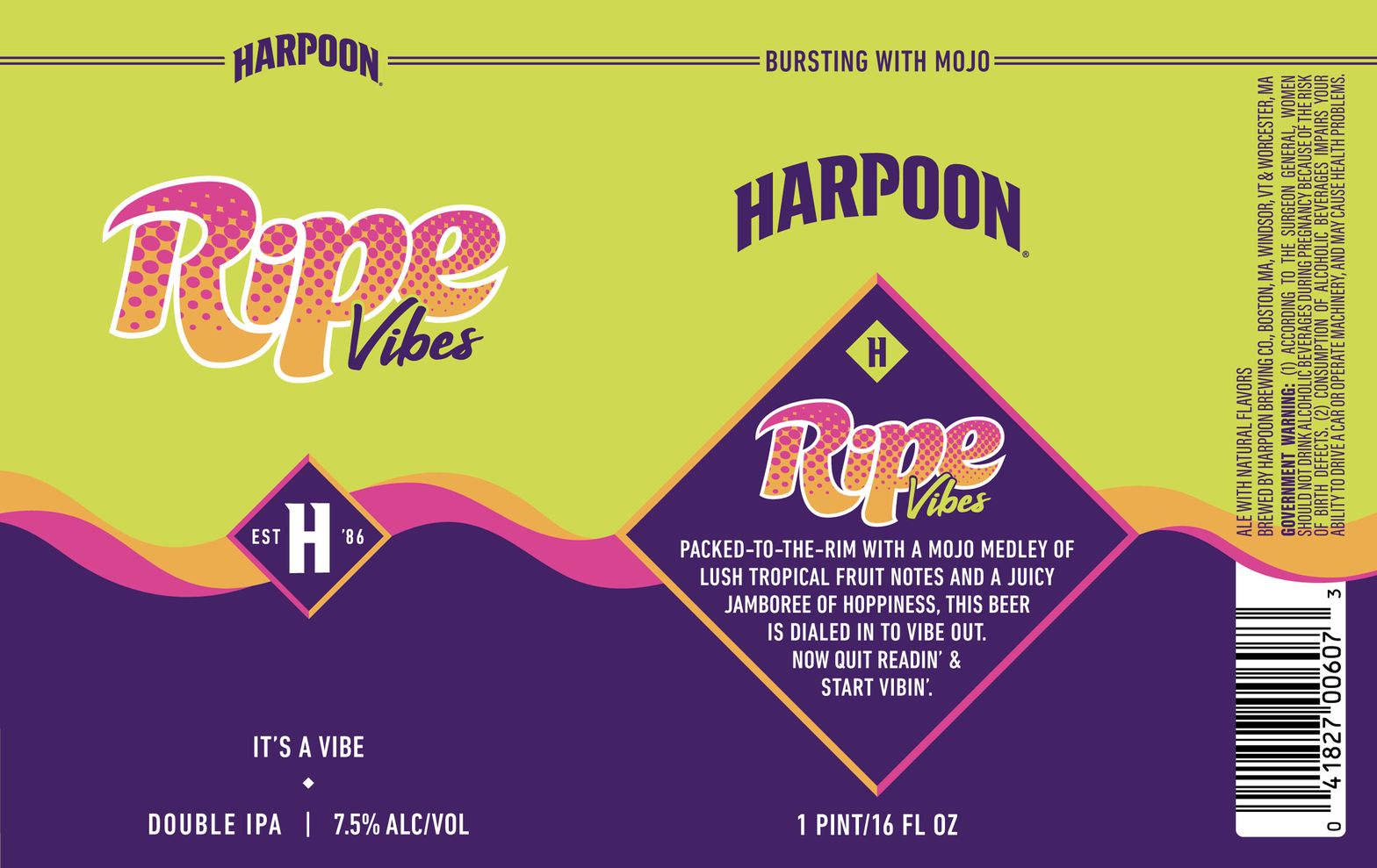 Ripe Vibes label