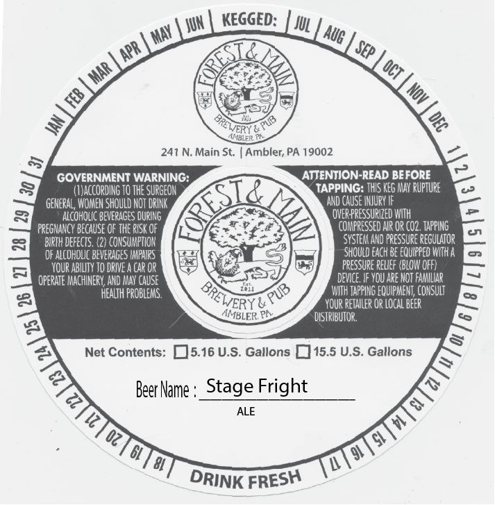Stage Fright label