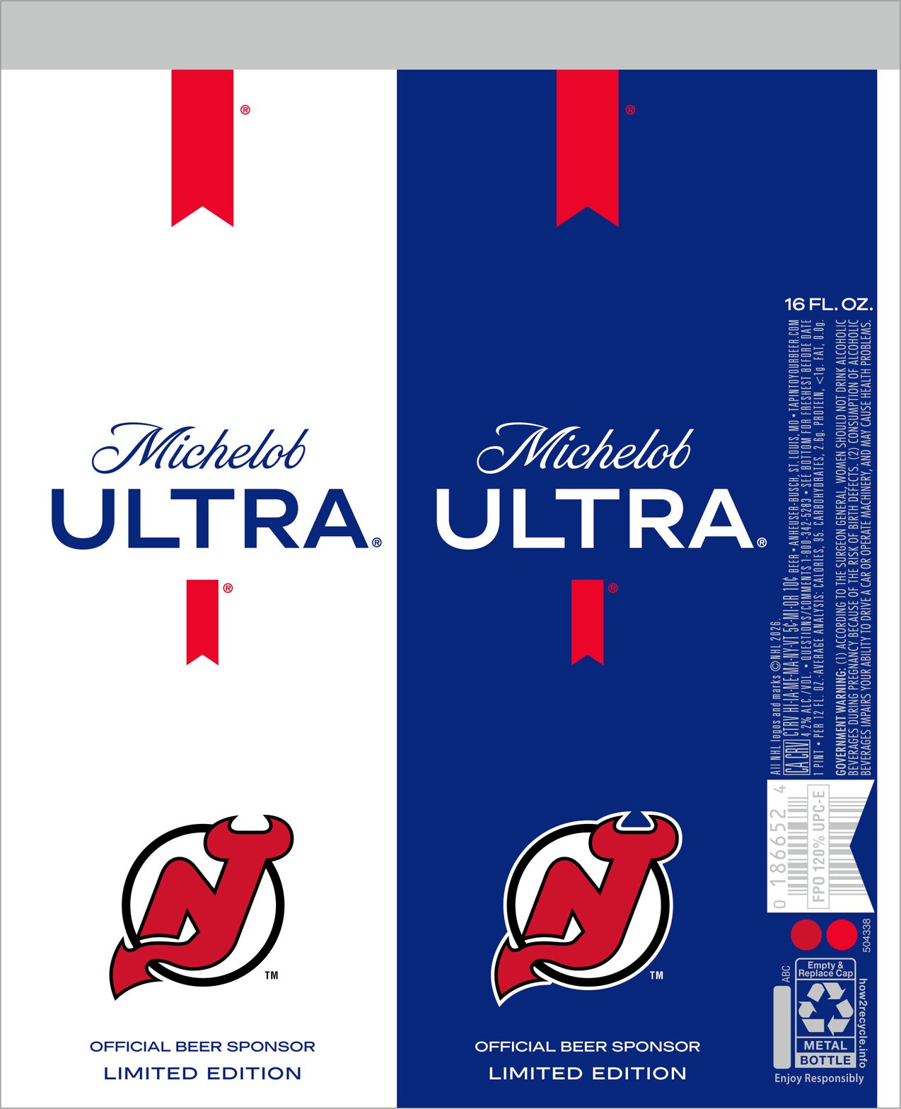 Michelob Ultra label