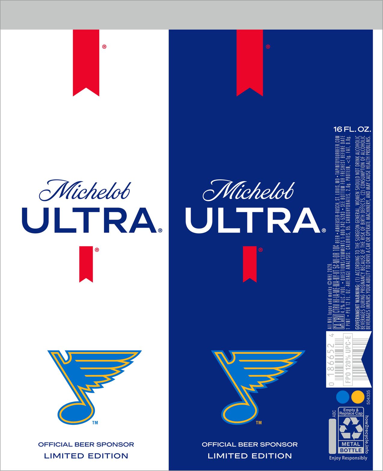 Michelob Ultra label