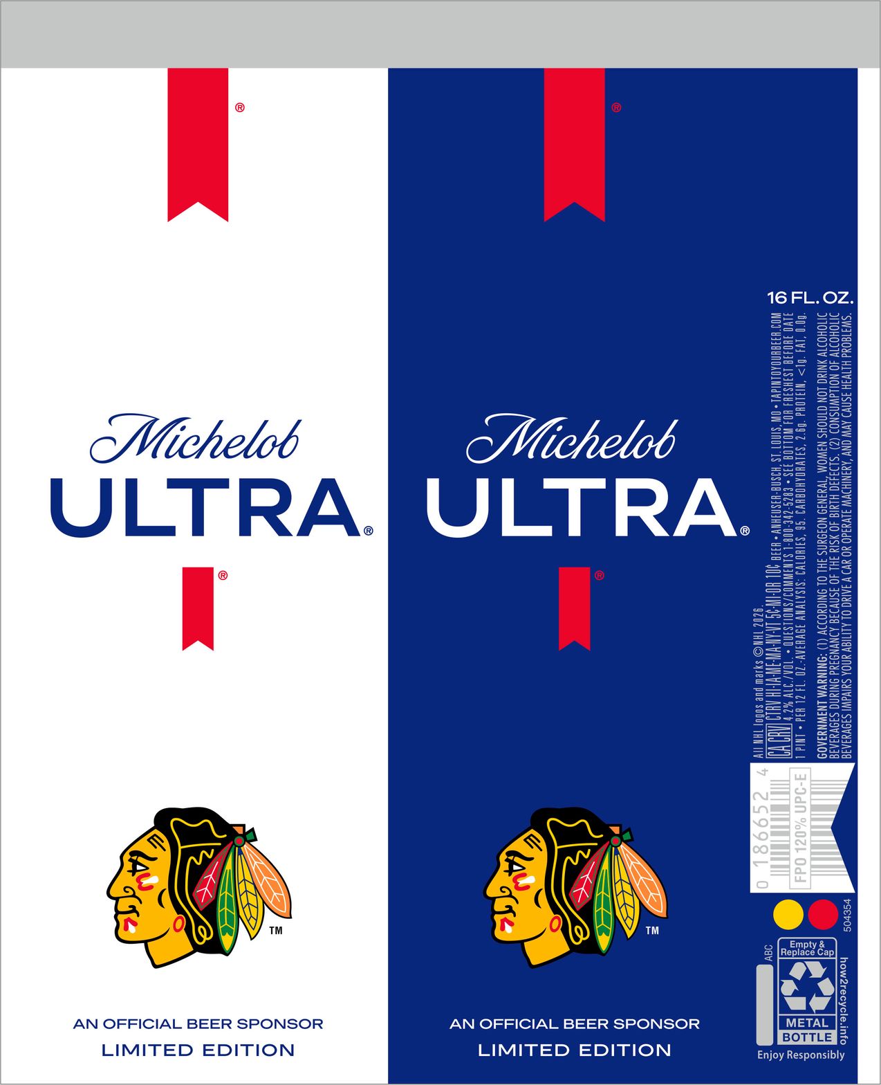 Michelob Ultra label
