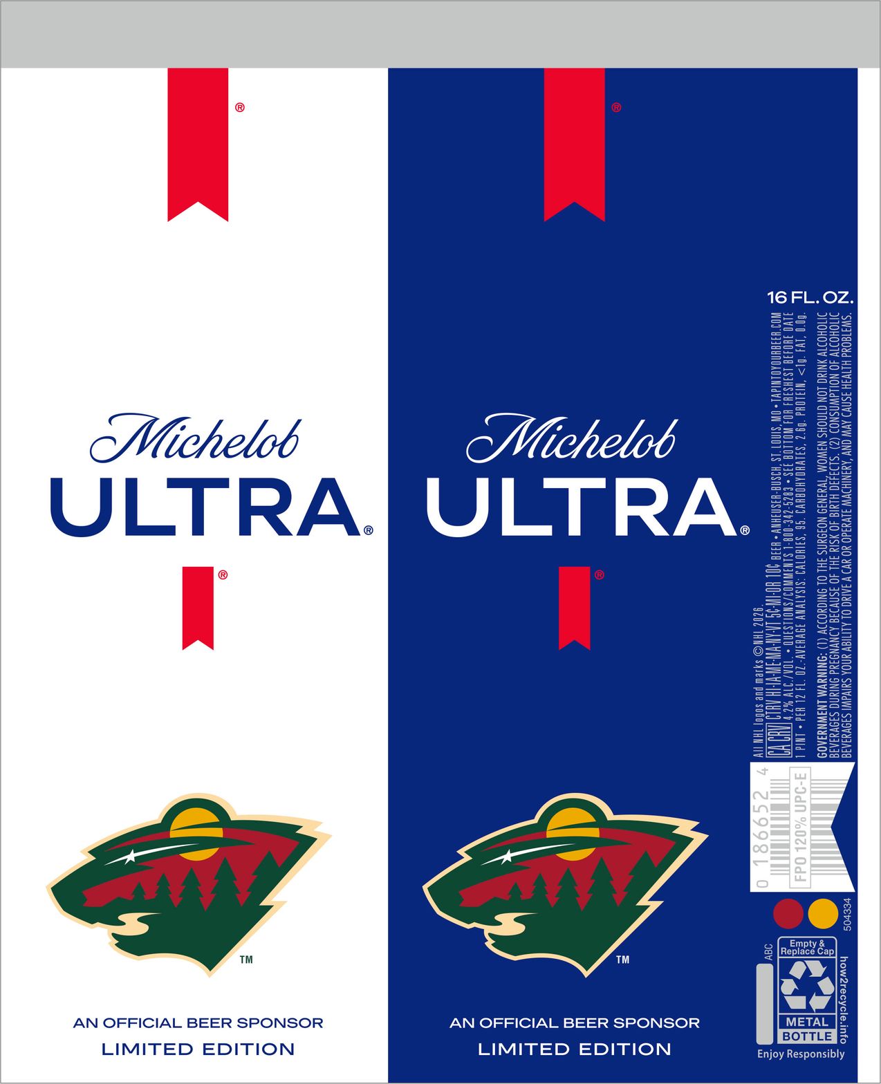 Michelob Ultra label