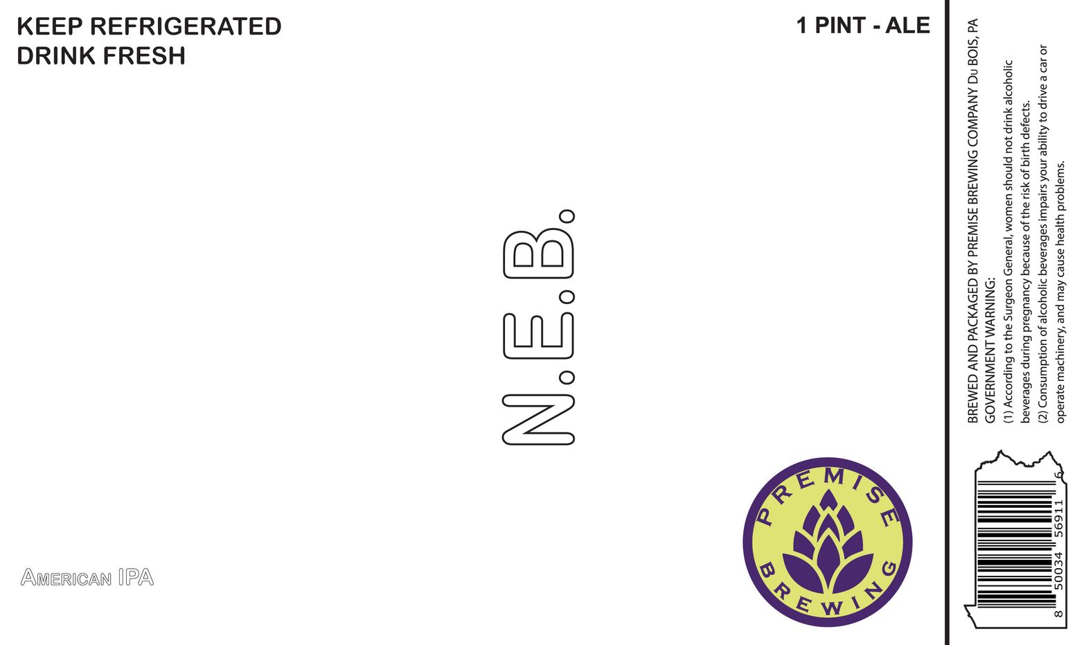 N.E.B. label