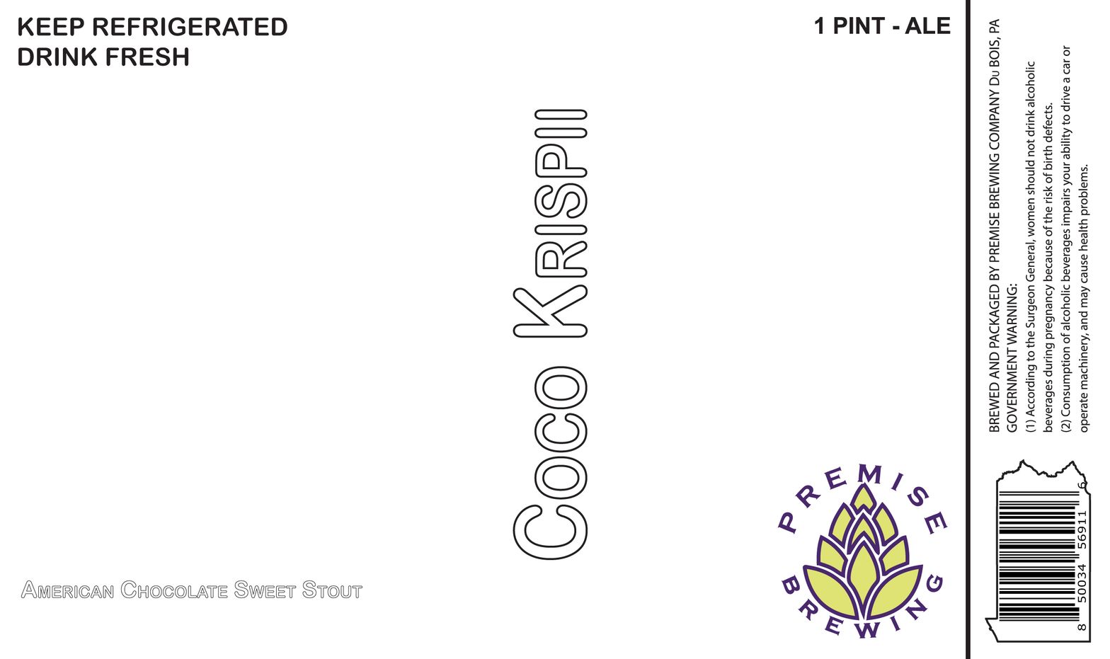 Coco Krispii label