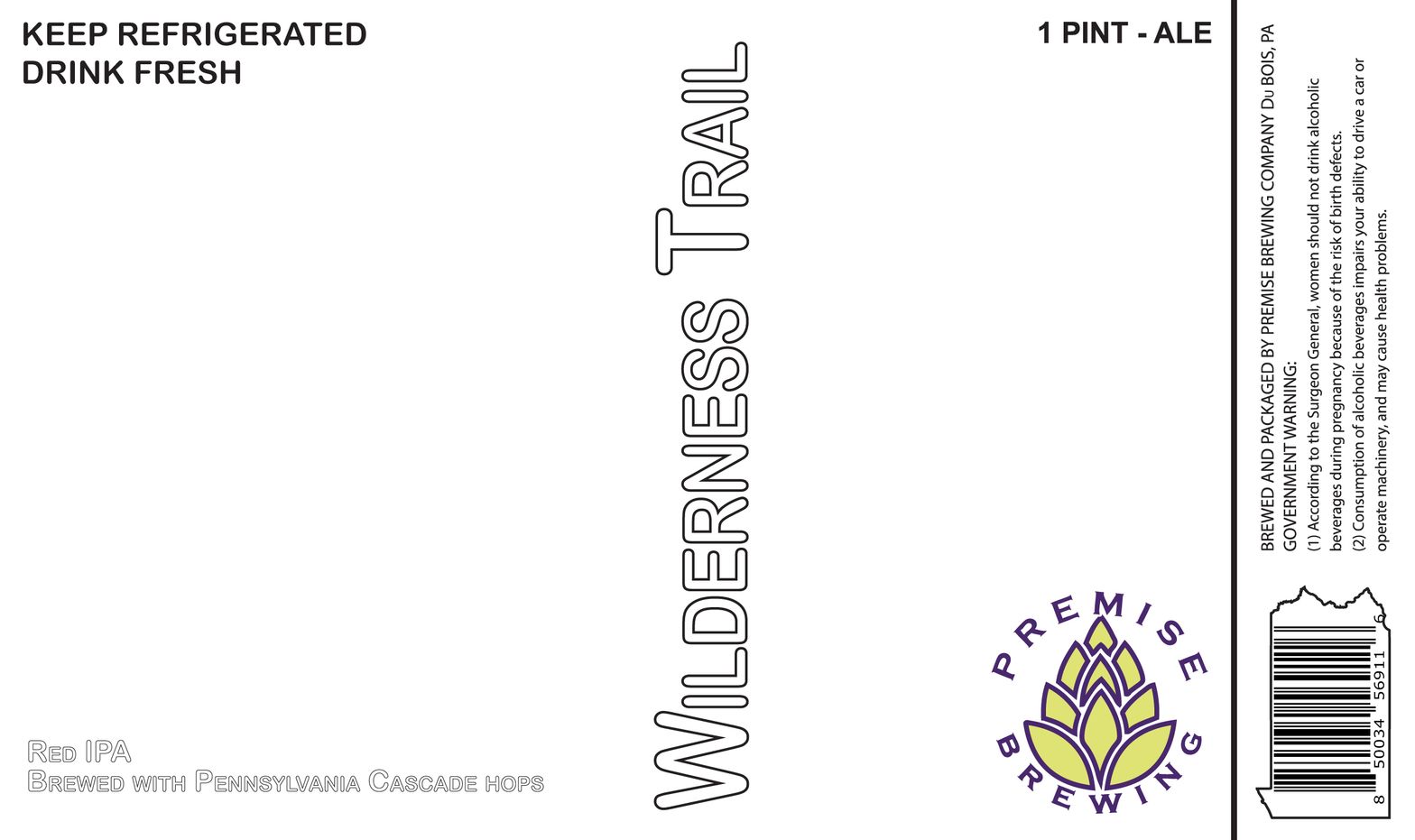 Wilderness Trail label