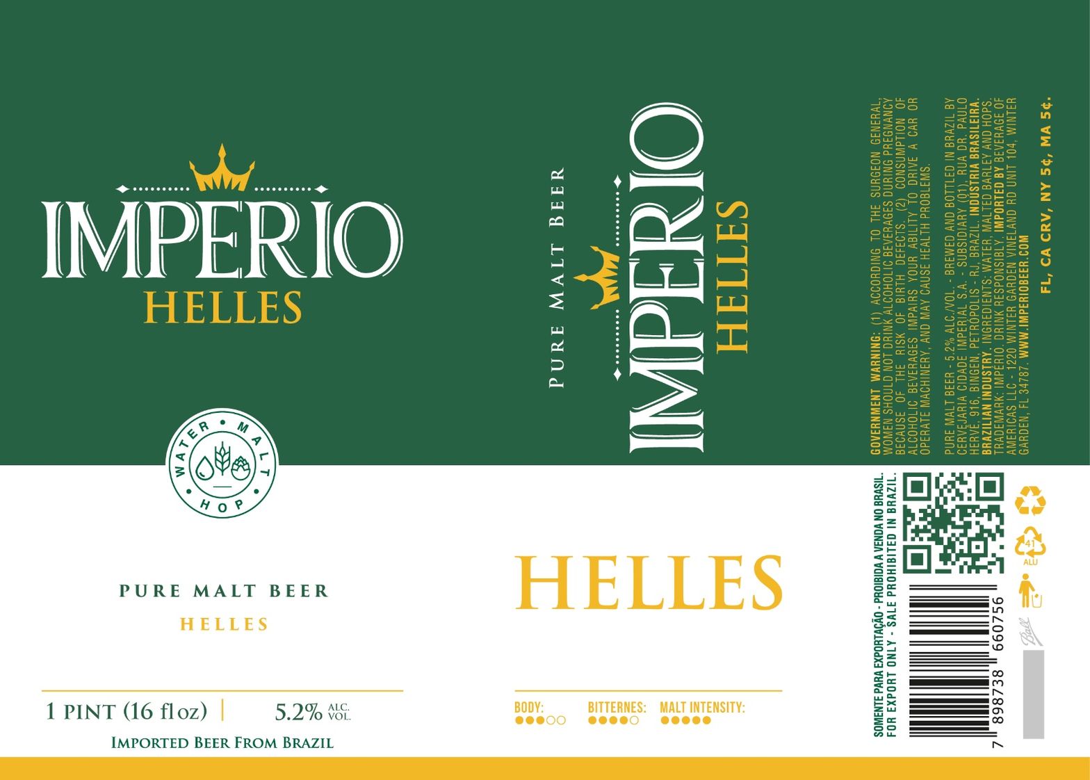 Imperio Helles label