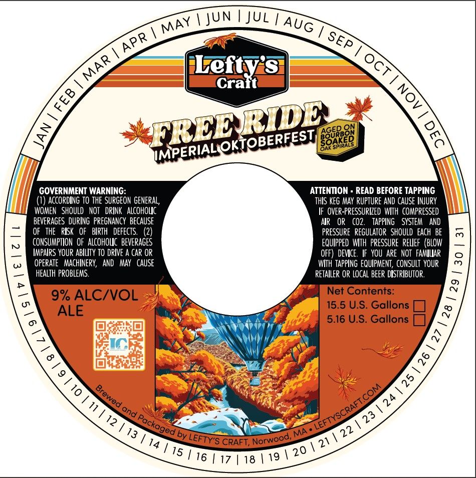 BA Free Ride label