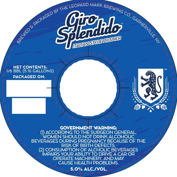 Giro Splendido label