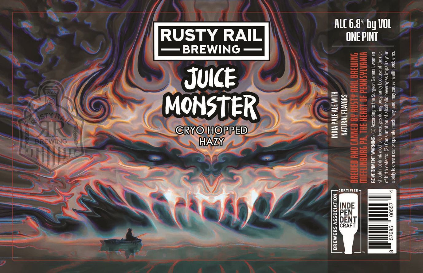 Juice Monster label