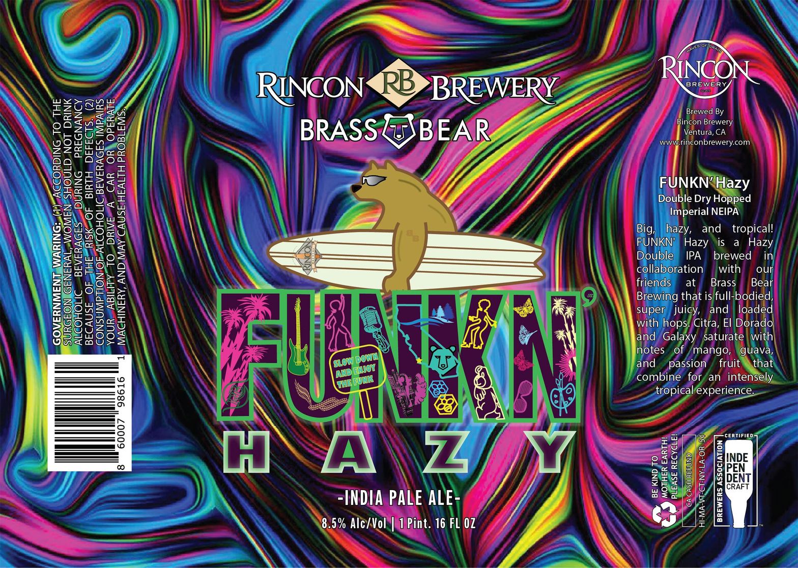 Funkn' Hazy label