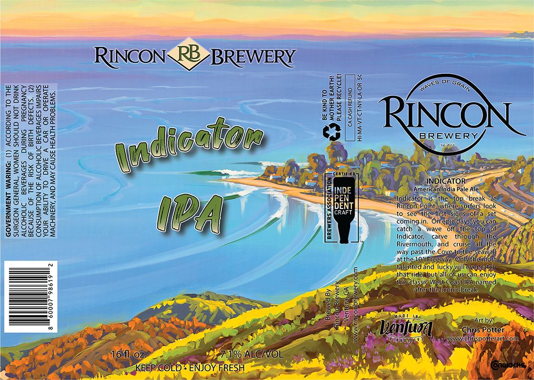 Indicator IPA label