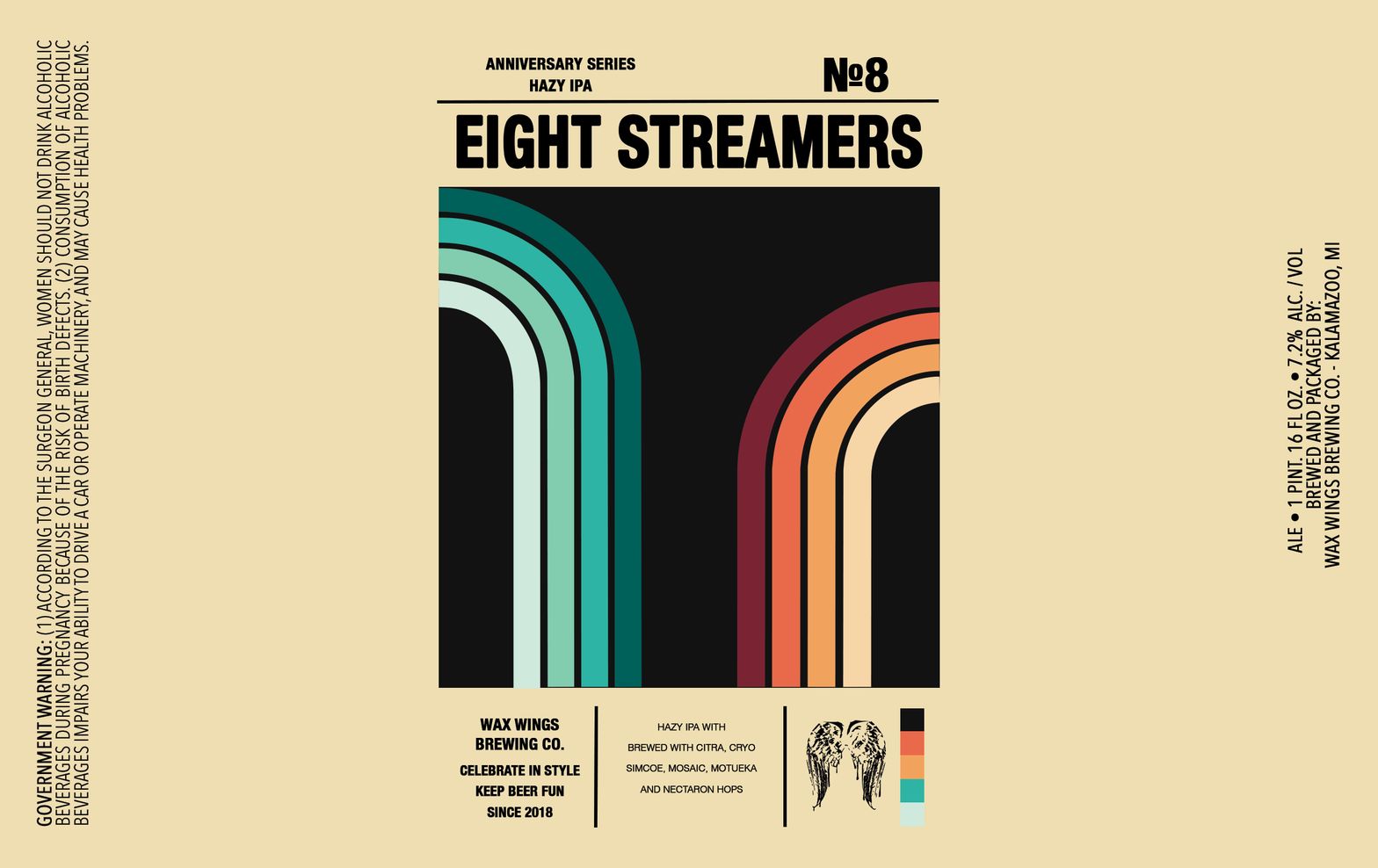 Eight Streamers label