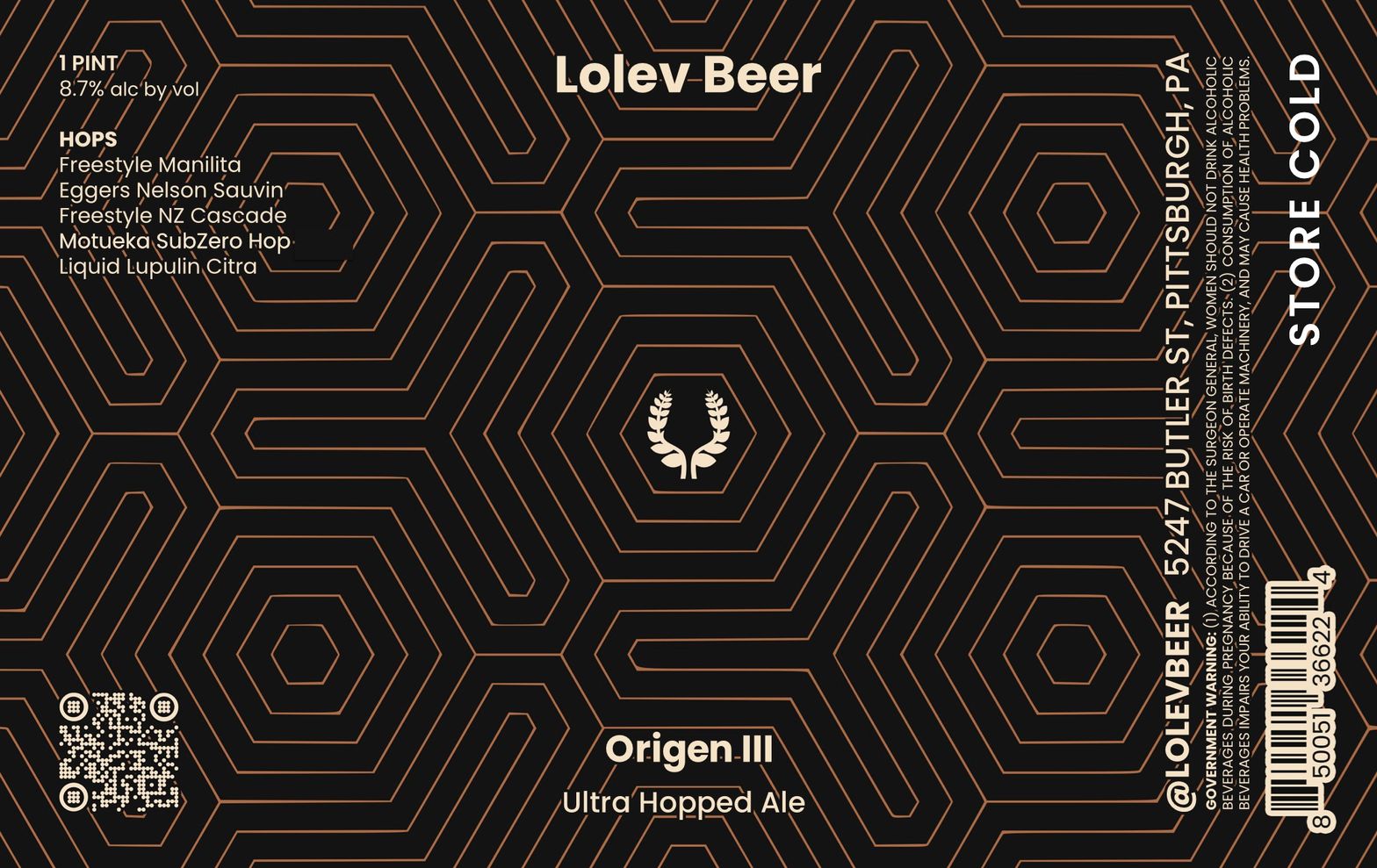 Origen III label