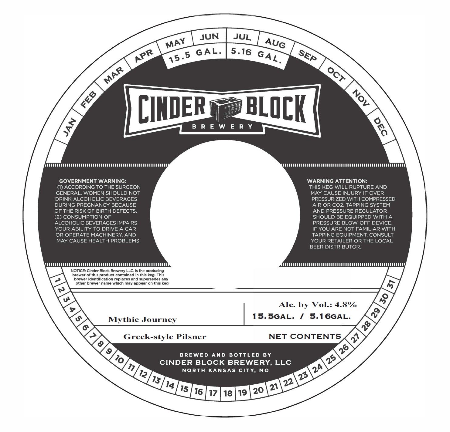 Mythic Journey label