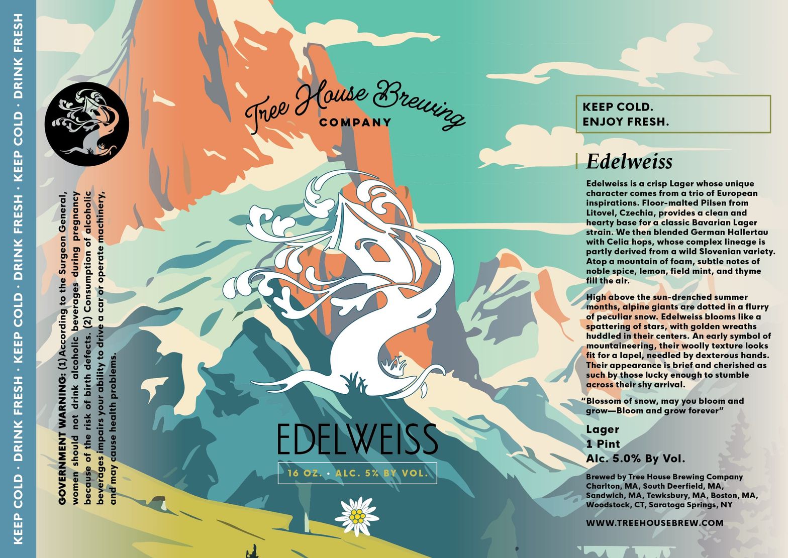 Edelweiss label