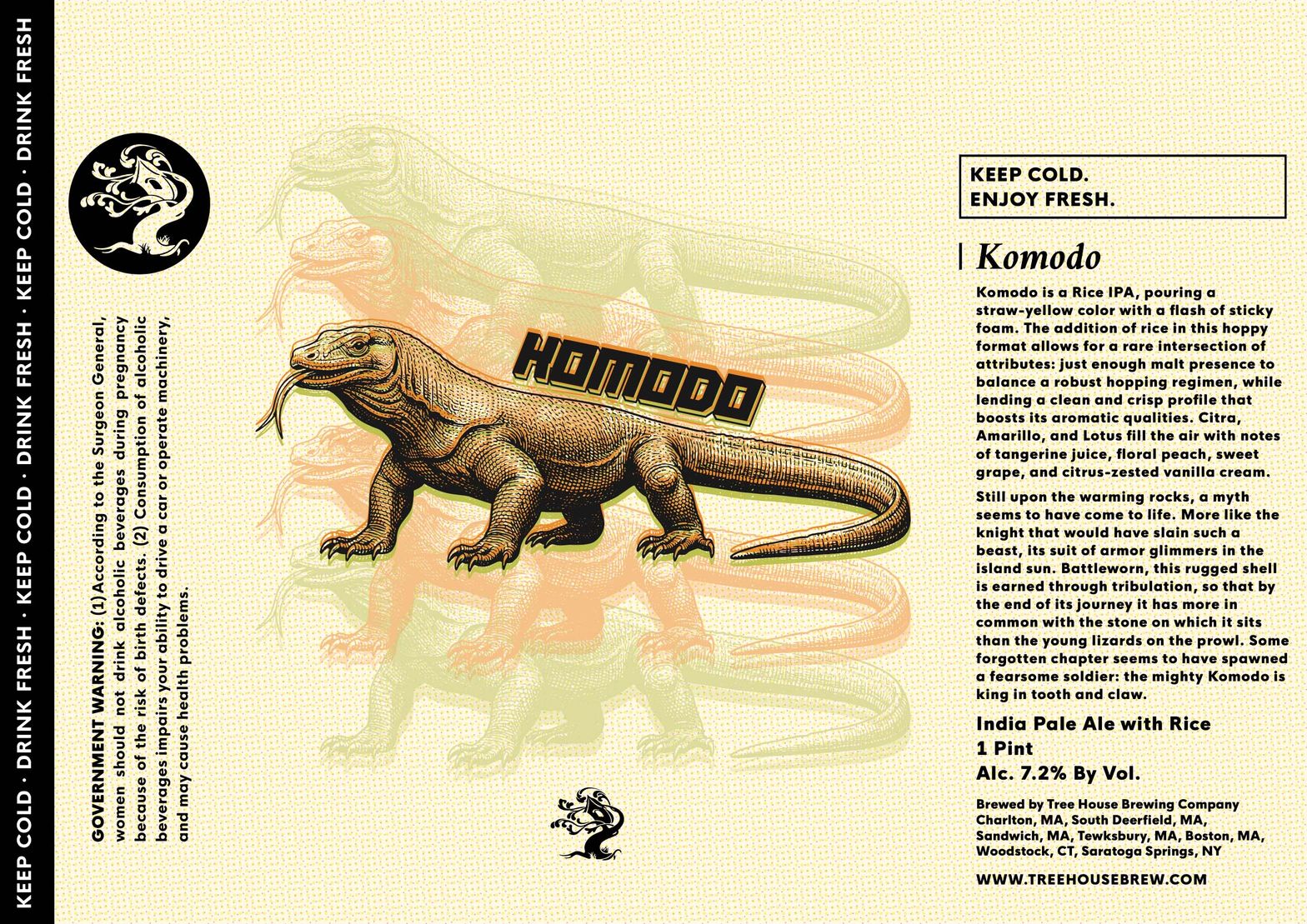 Komodo label