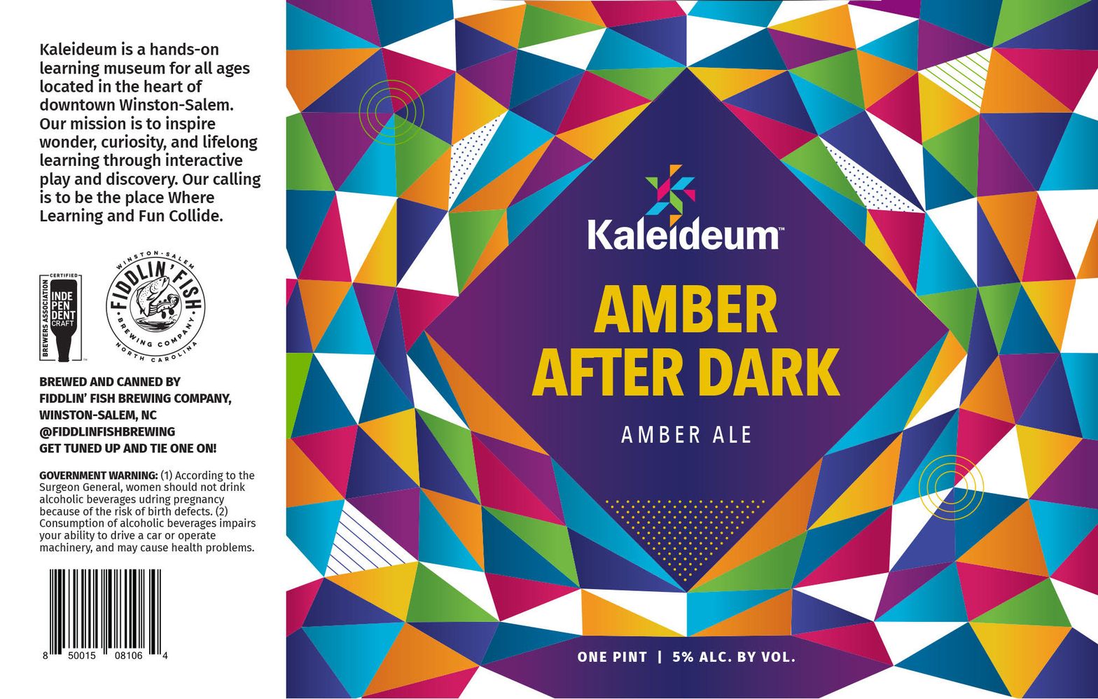 Amber After Dark label