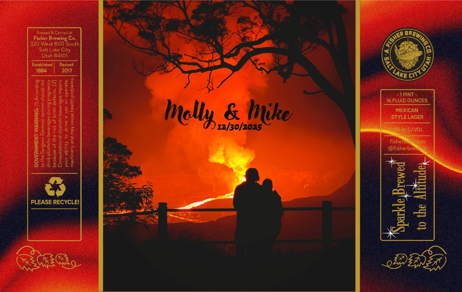 Molly & Mike 12/30/25 label