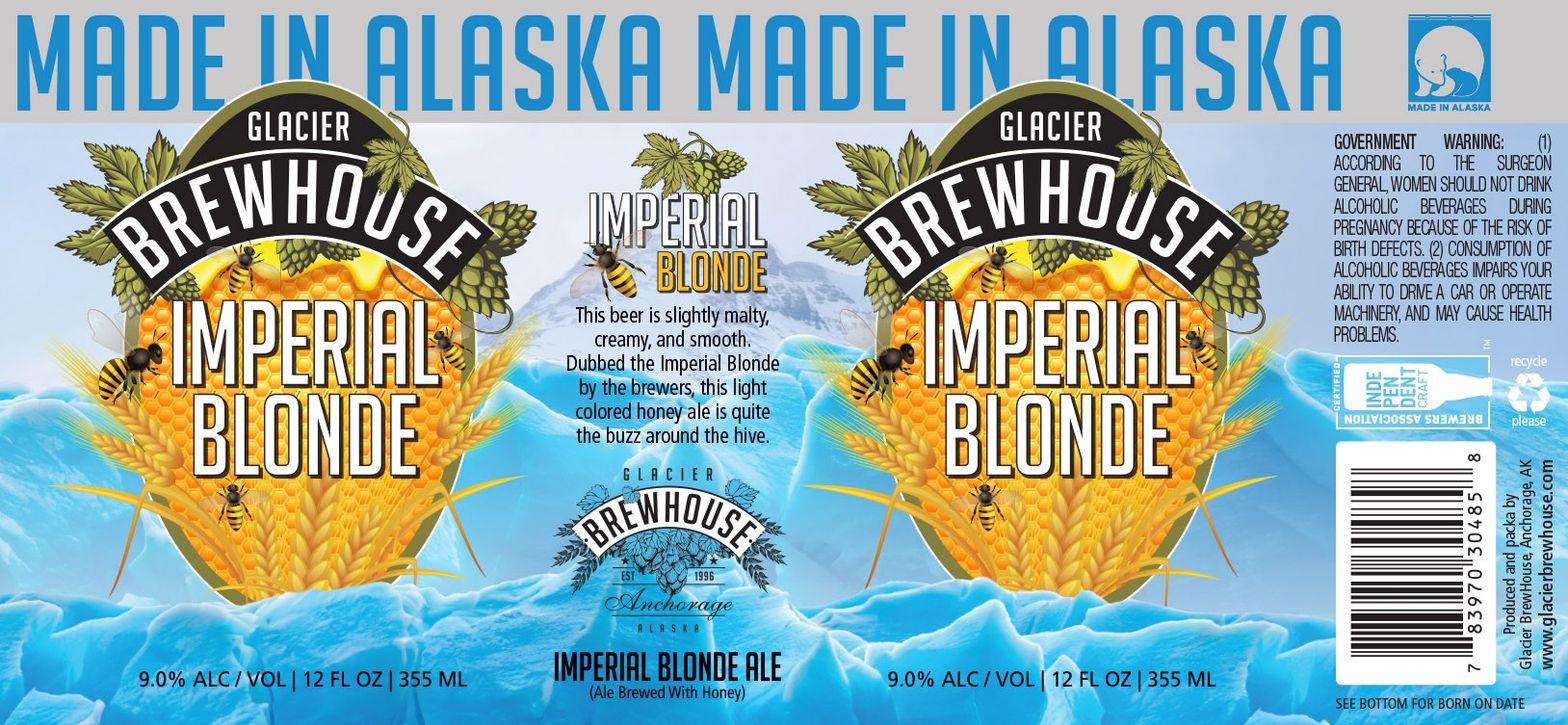 Imperial Blonde label