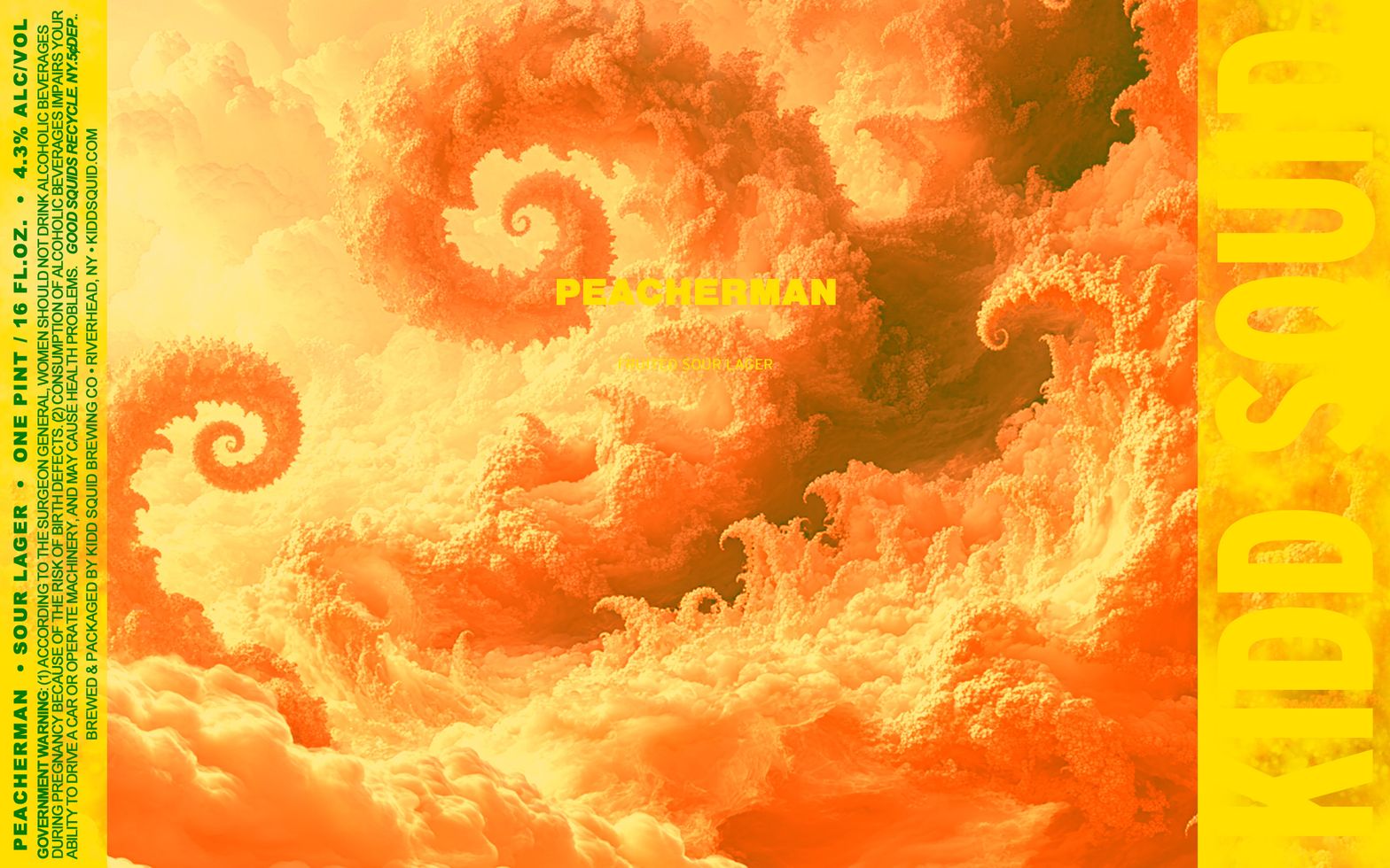 Peacherman label