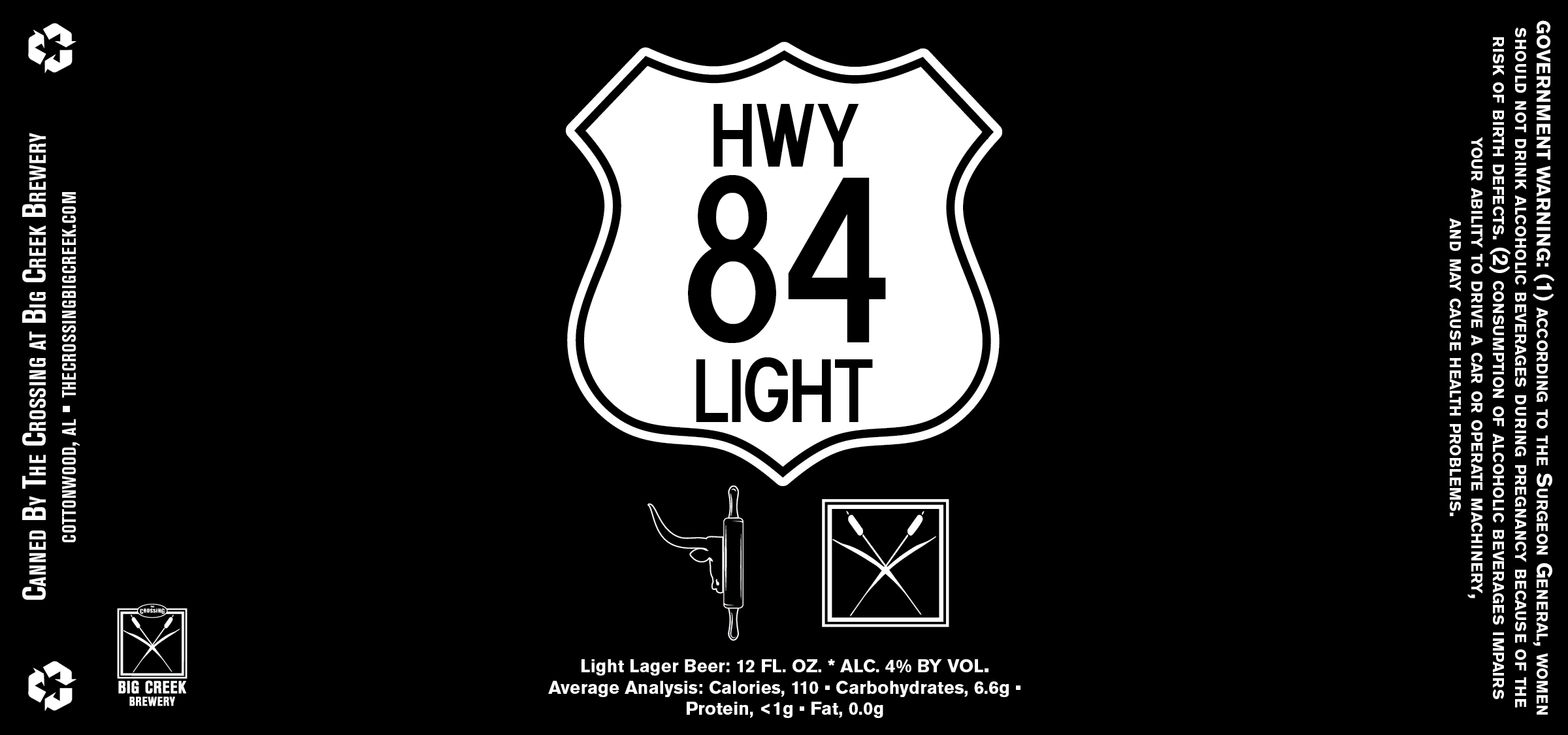 HWY 84 Light label
