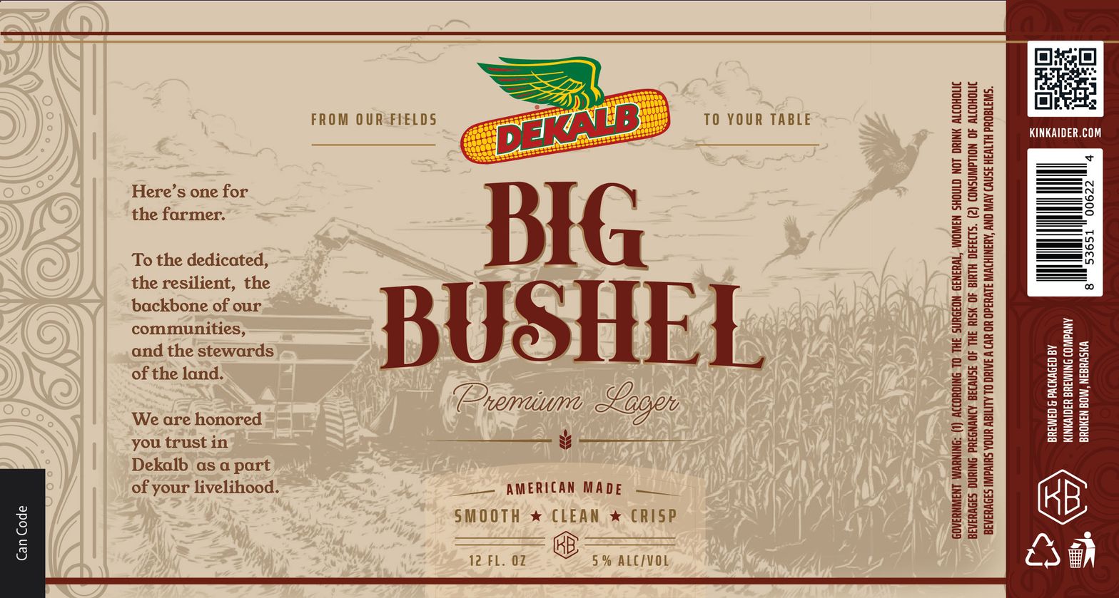 Big Bushel label