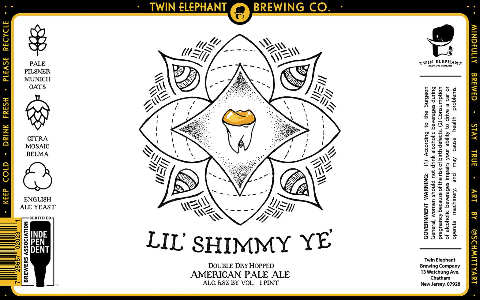 Lil' Shimmy Ye' label