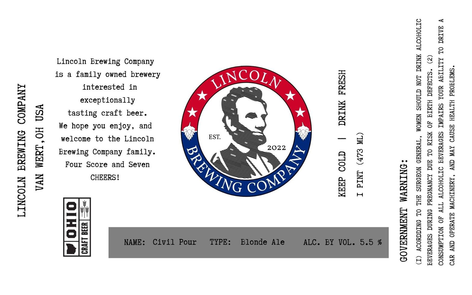 Civil Pour label