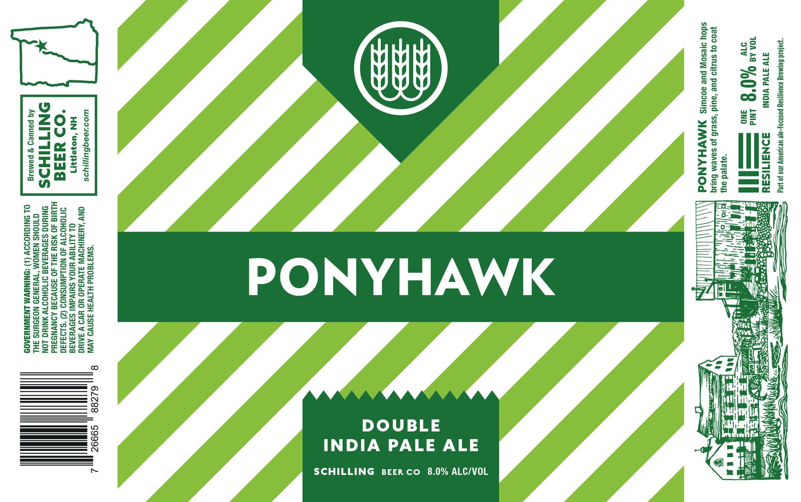 Ponyhawk label