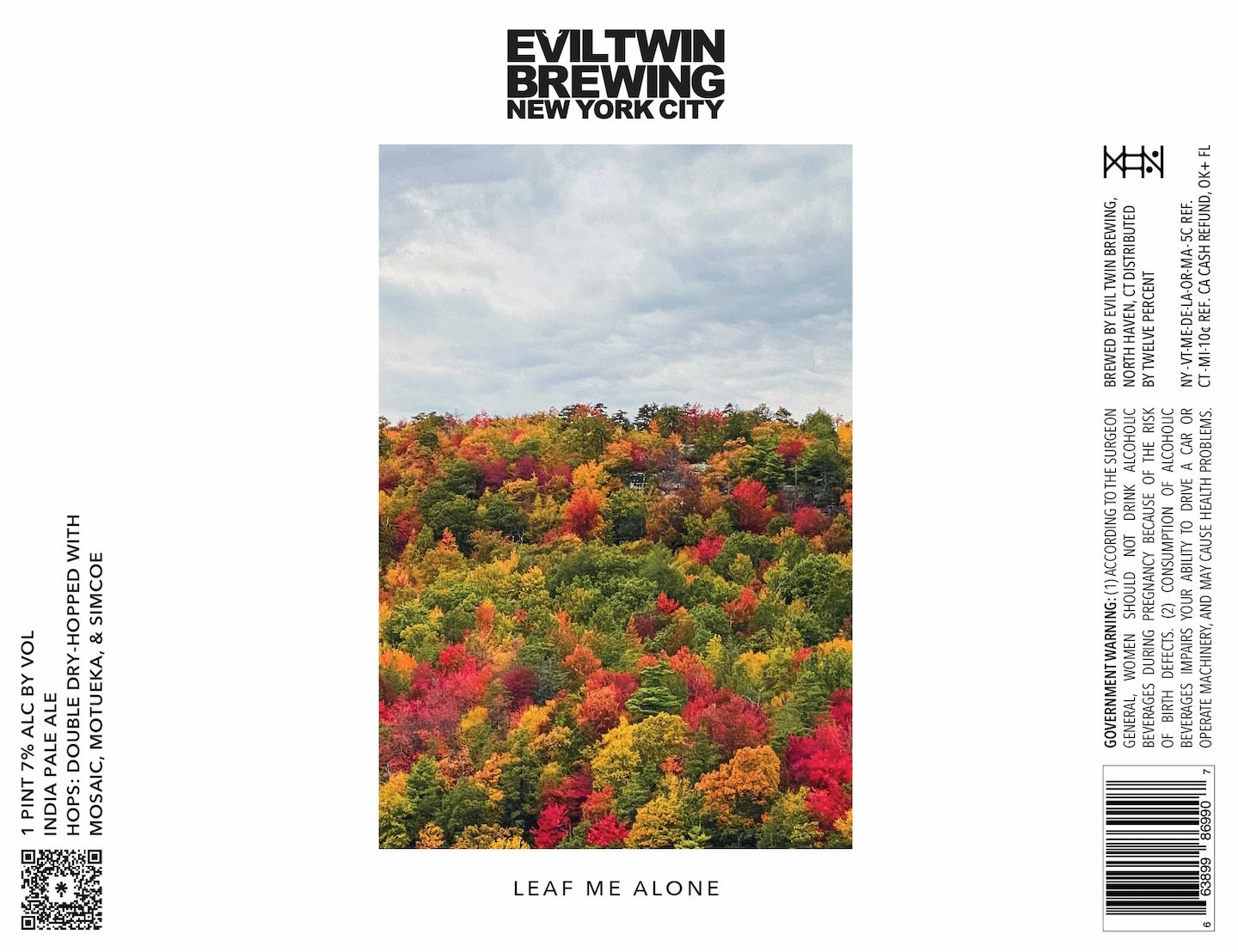 Leaf Me Alone label