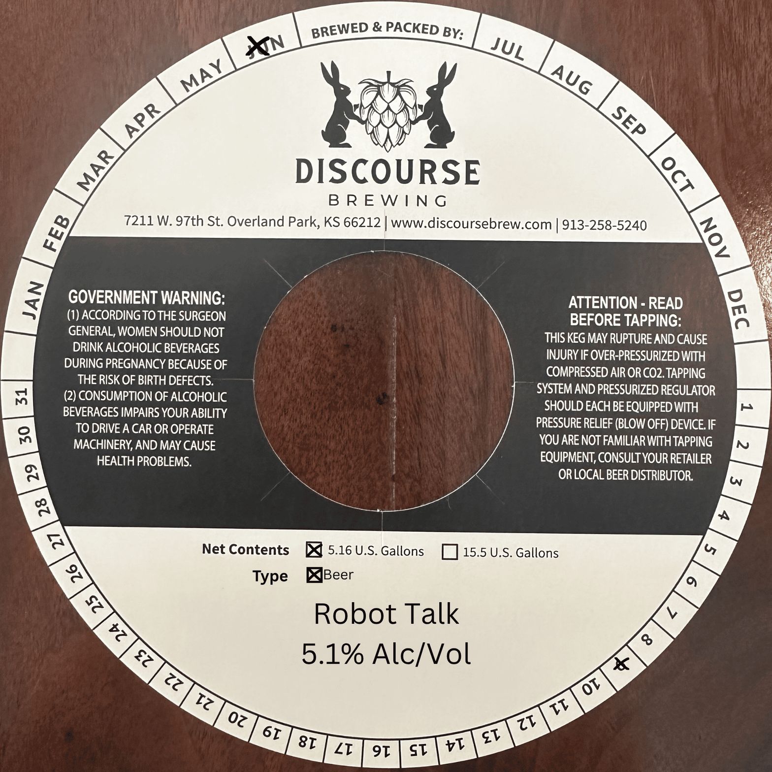 Robot Talk label