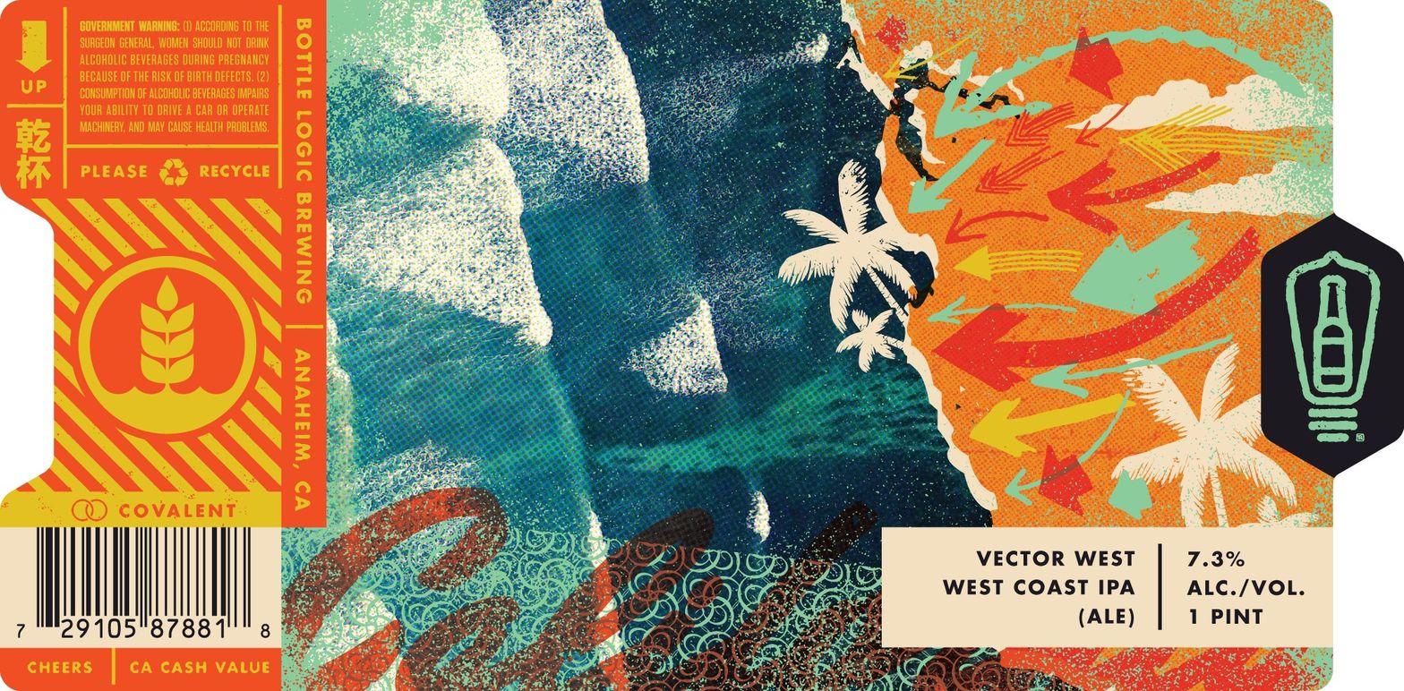 Vector West label