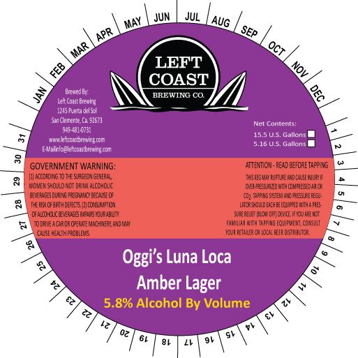 Oggi's Luna Loca label