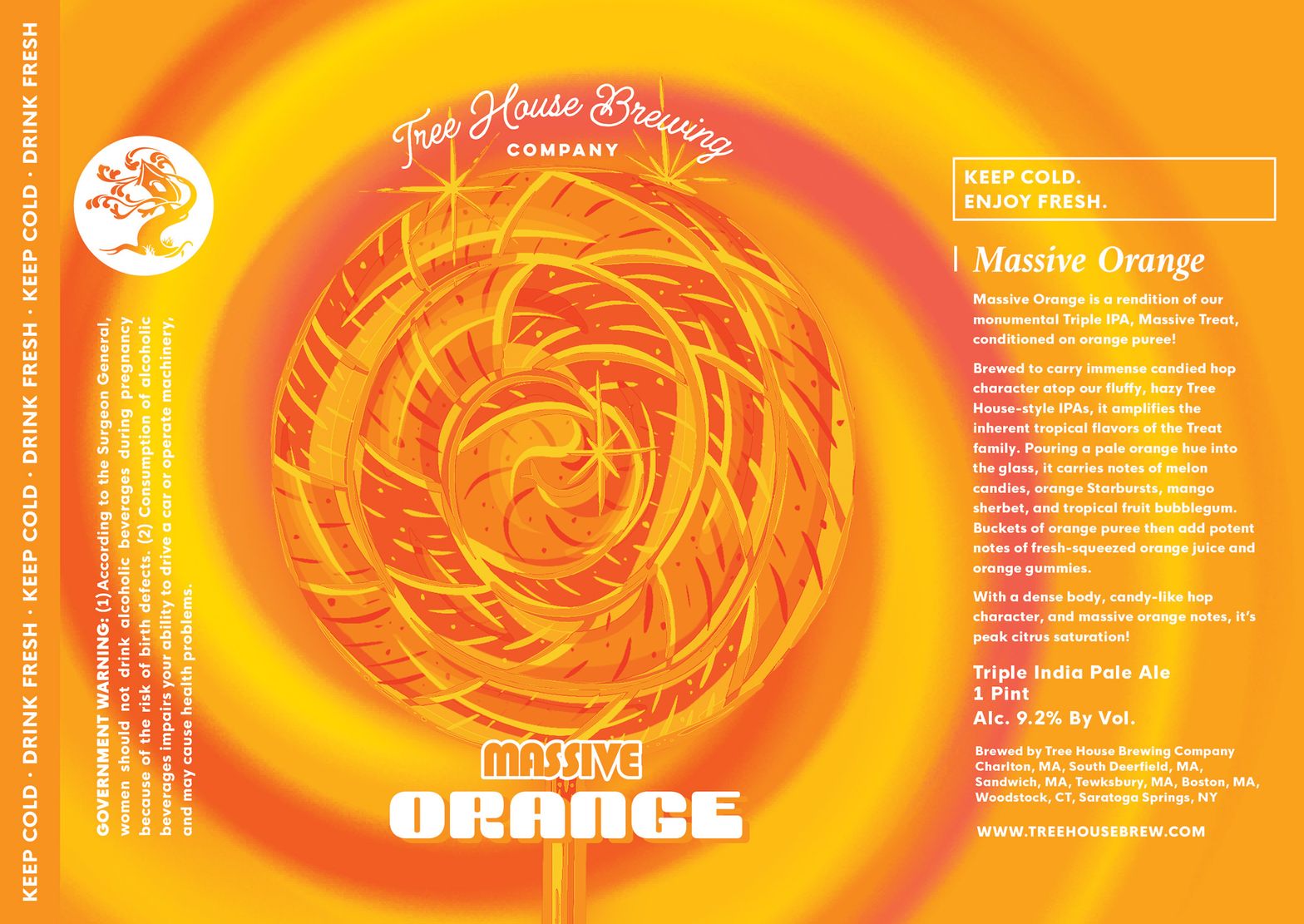 Massive Orange label
