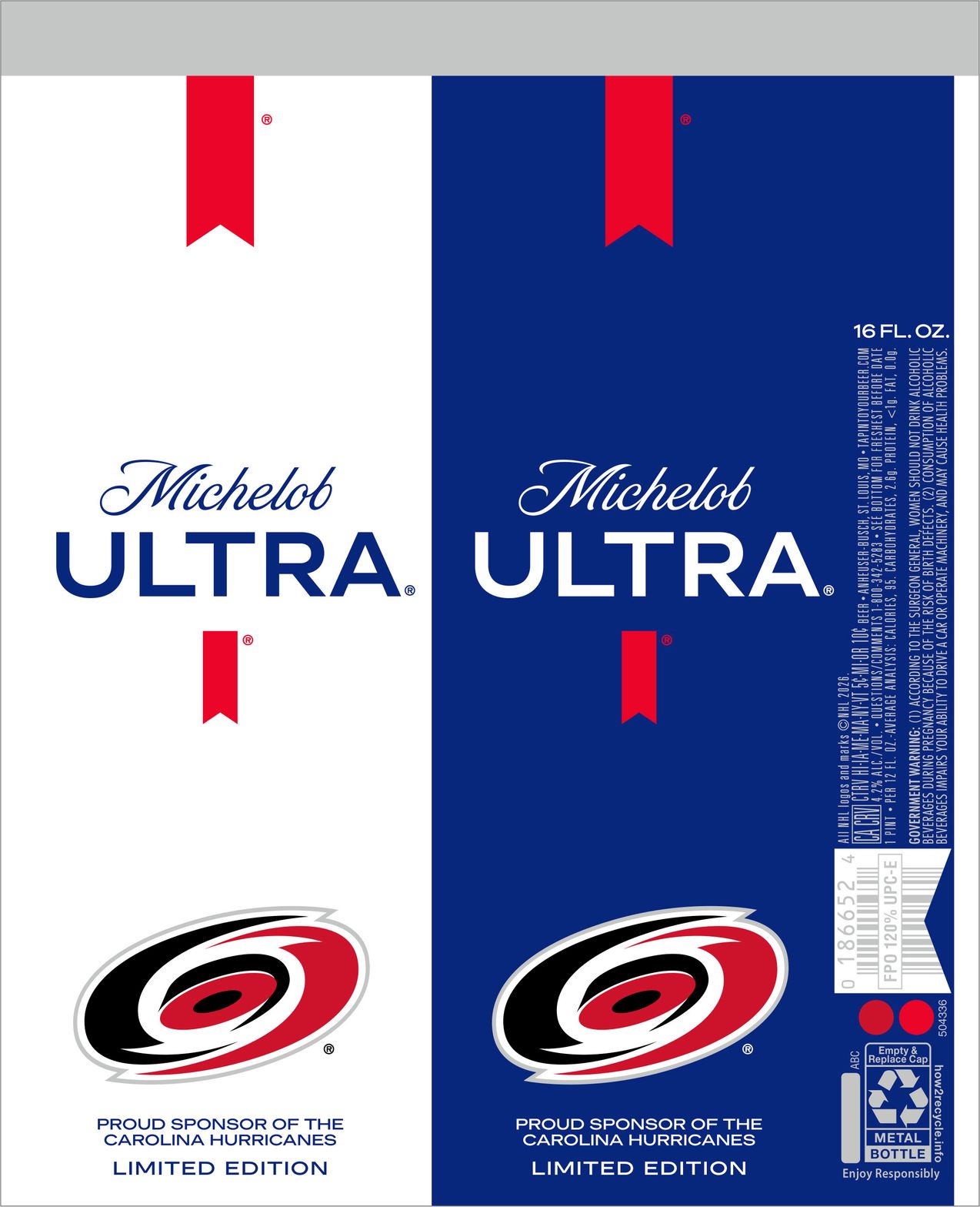 Michelob Ultra label