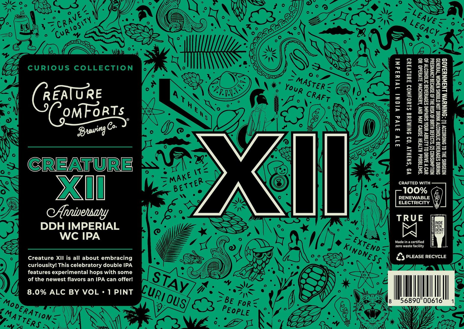 Creature XII label