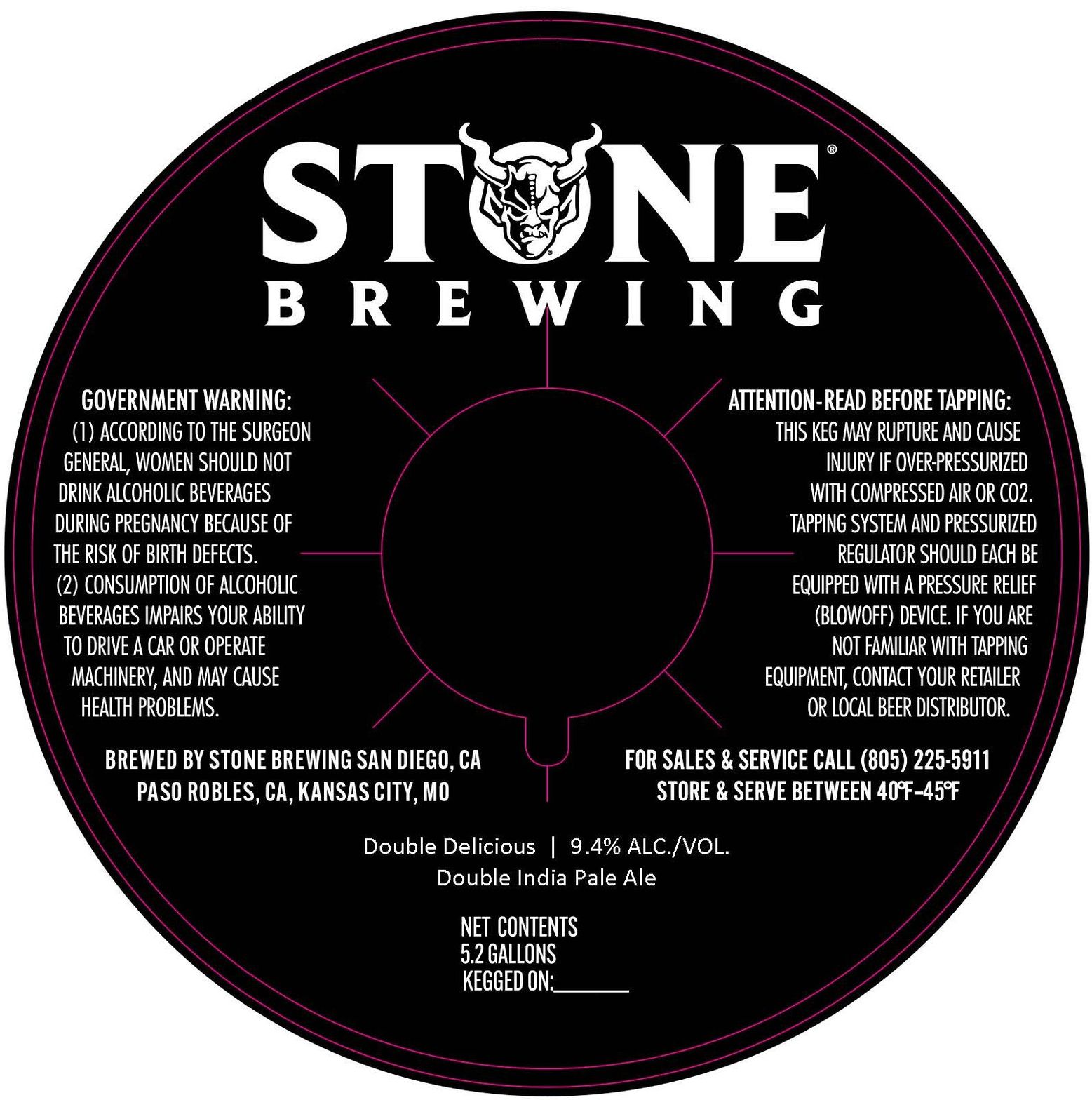 Double Delicious label