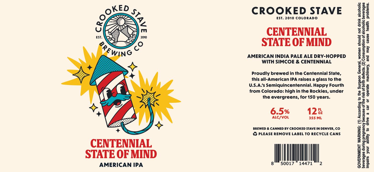 Centennial State of Mind label