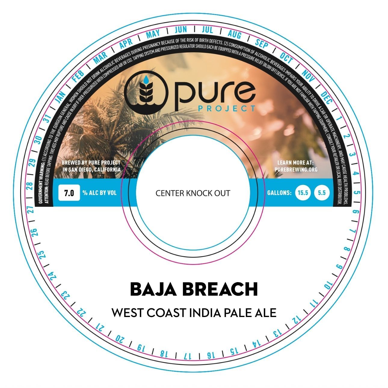 Baja Breach label