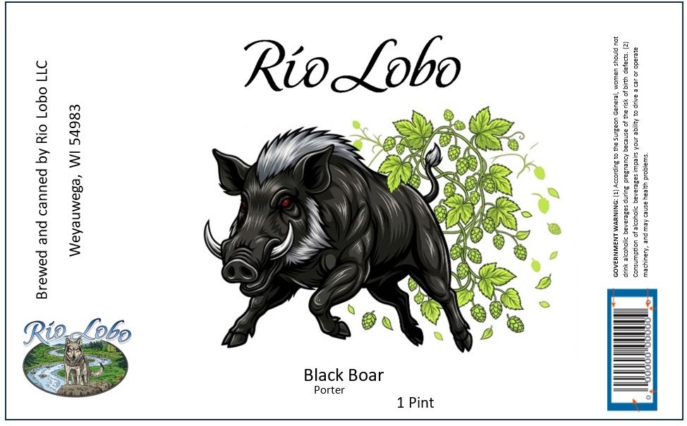 Black Boar label