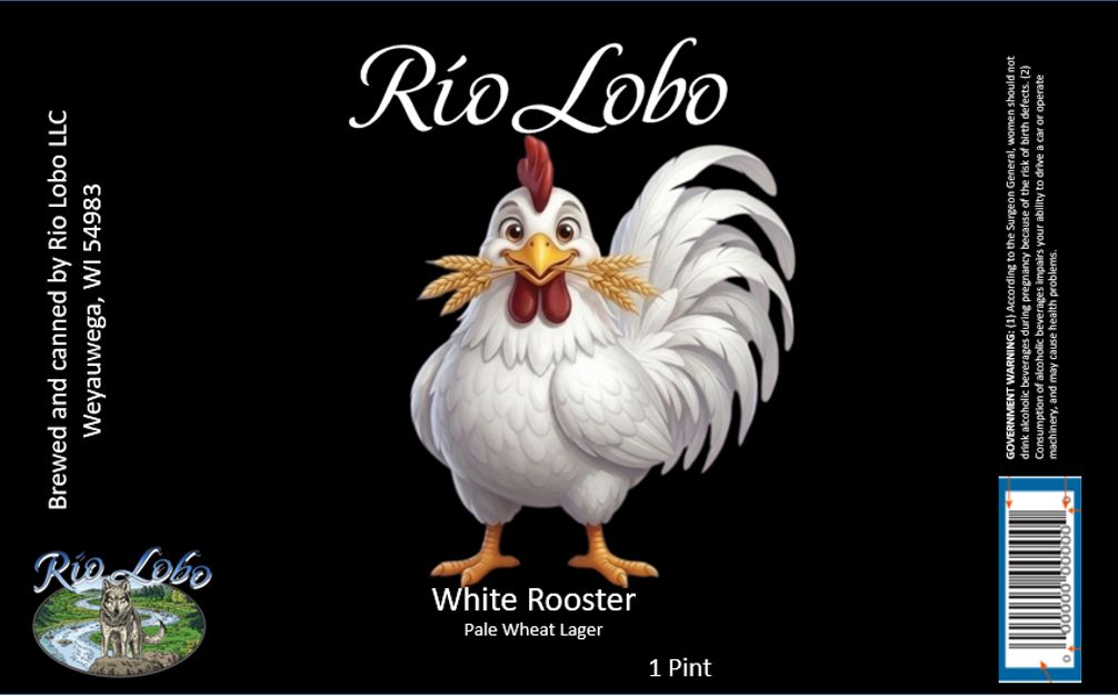 White Rooster label