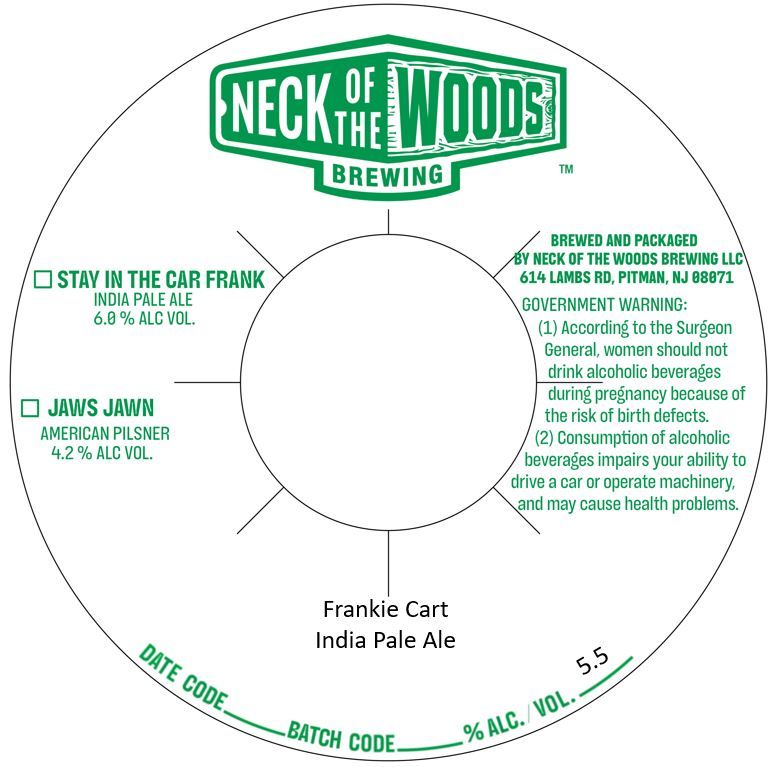Frankie Cart label
