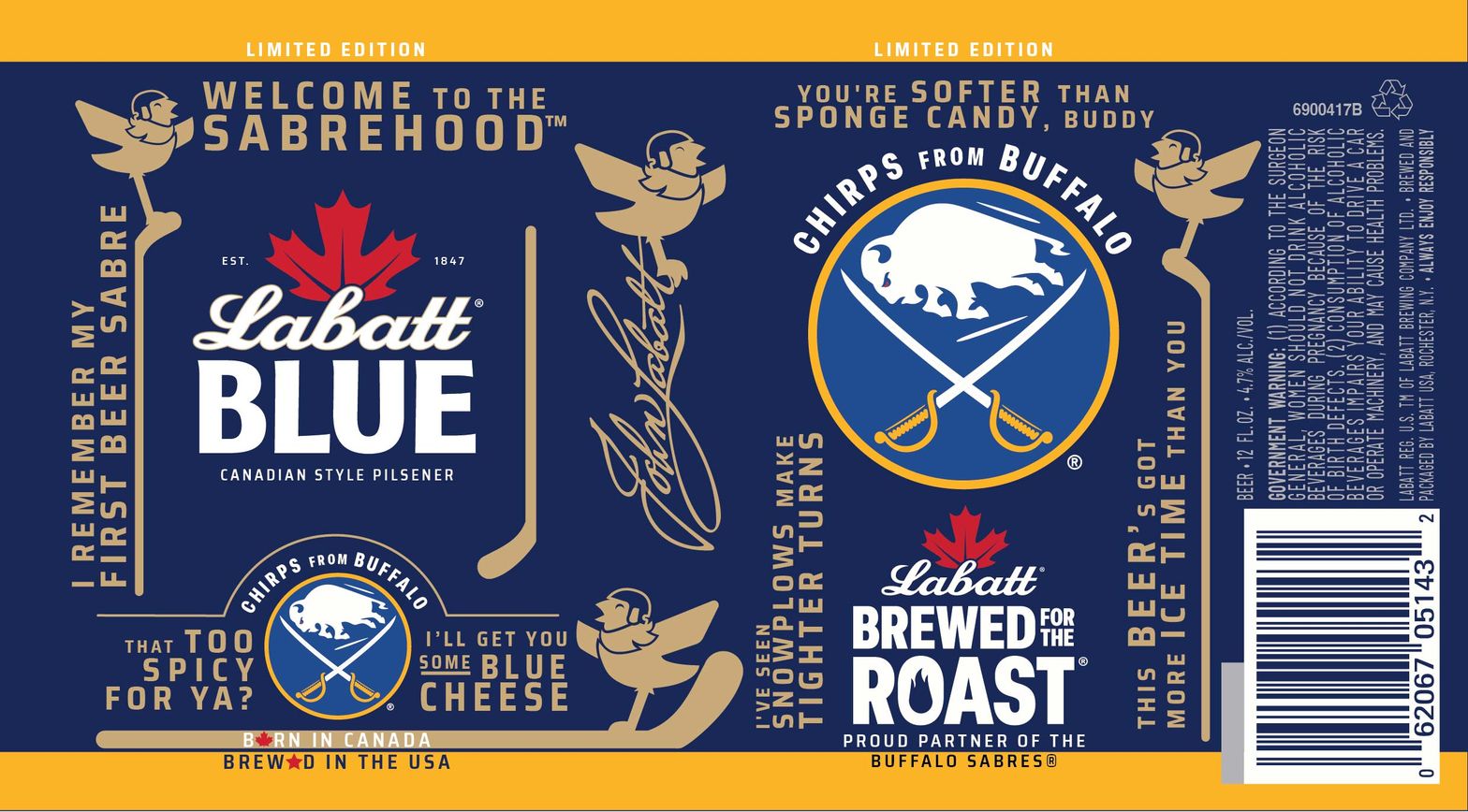 Labatt Blue label